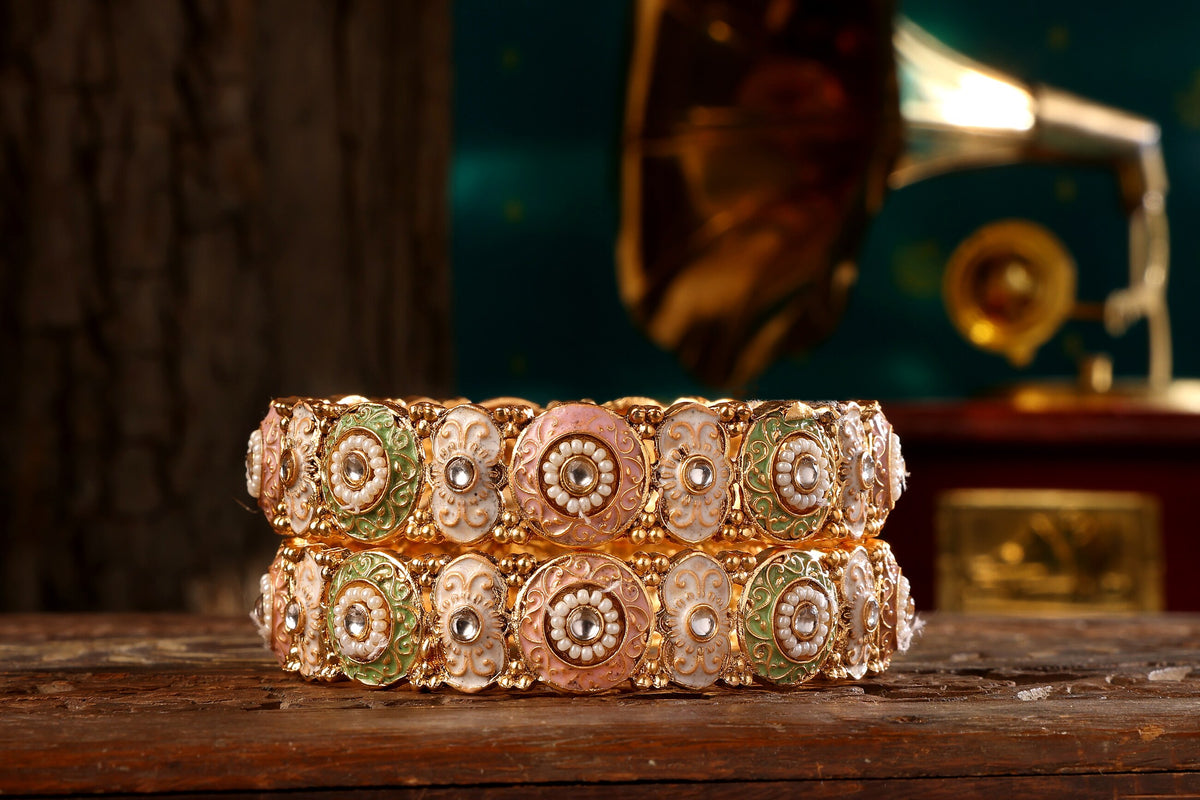 Pastel Pearl Kada for Women