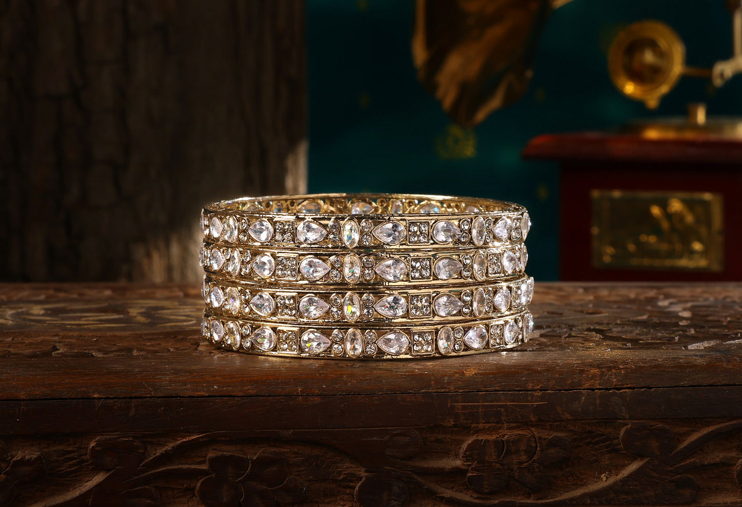 Antique AD Chudi Set for Women