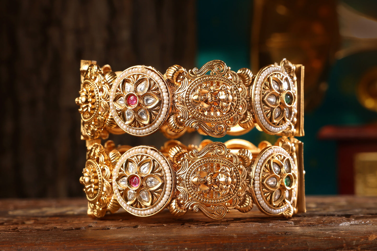 Temple Design Kada for Women