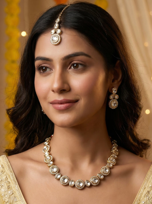Kundan Jewellery Set