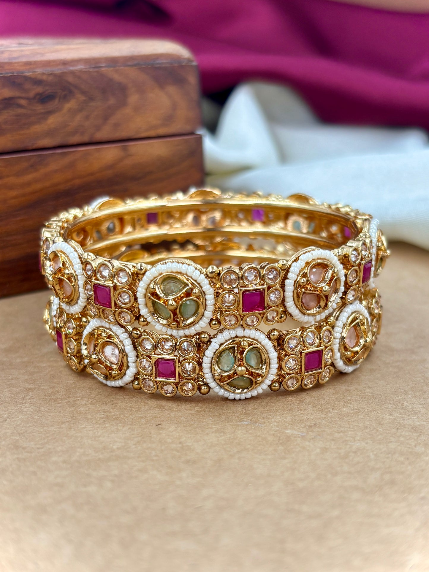 Premium Traditional Openable Kada – Wedding & Festive Collection