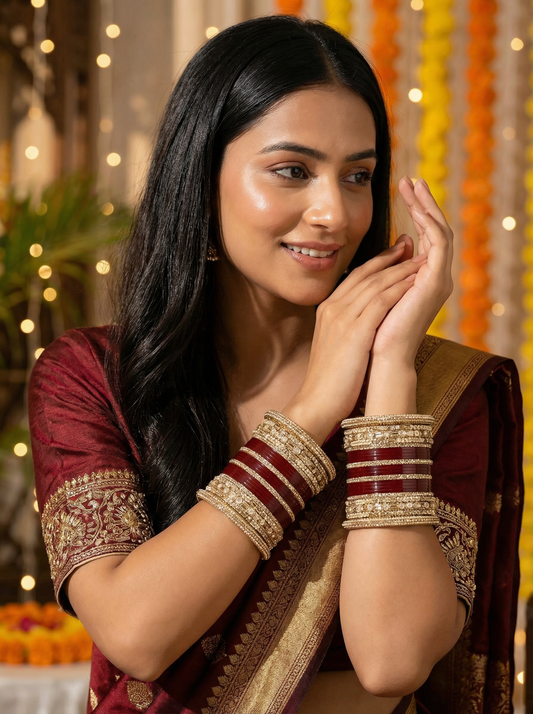 Punjabi Wedding Chuda Set