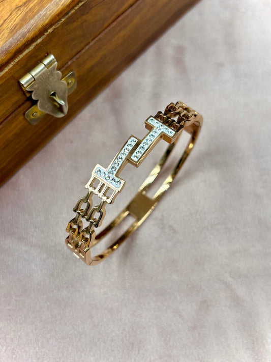 Anti-Tarnish Rose Gold Bracelet – Long-Lasting, Non-Fading Jewelry