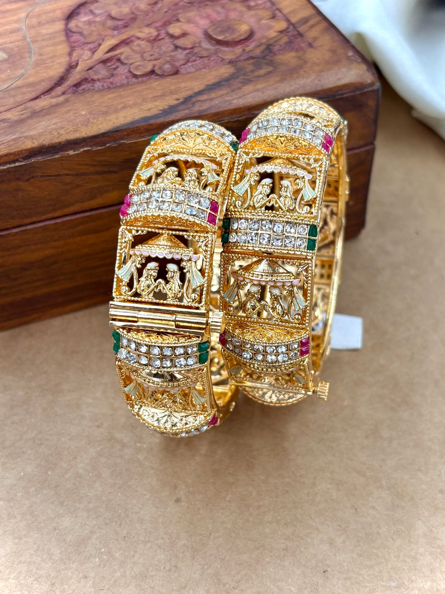 Bridal Doli Kada for Women | Traditional Indian Wedding Jewelry