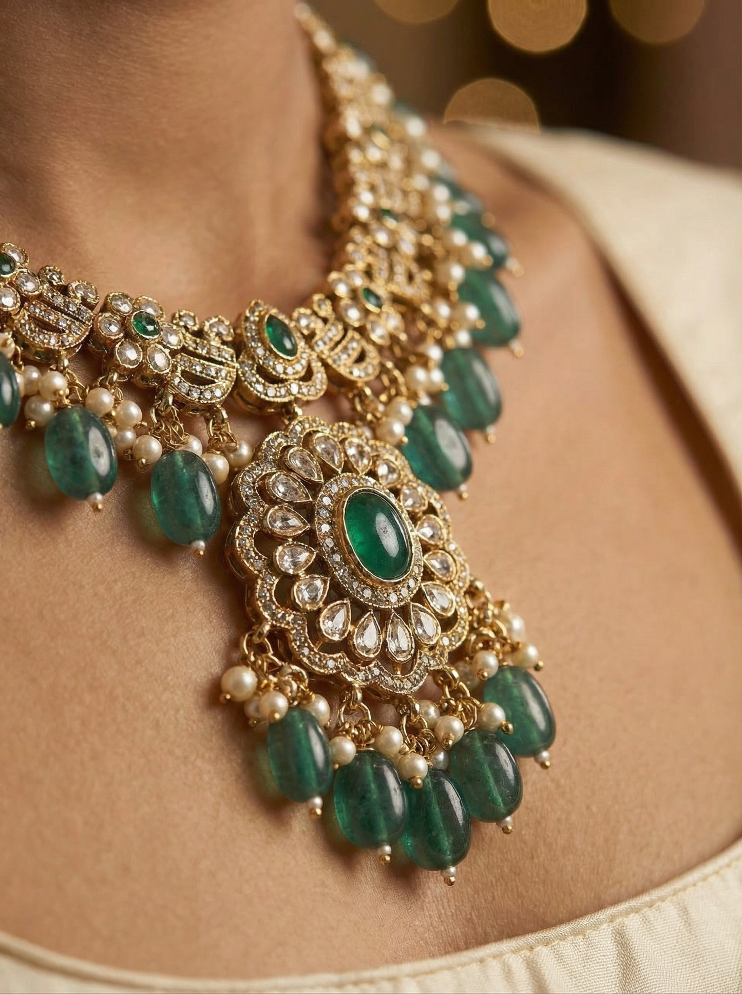 Royal Rama Victorian Bridal Necklace