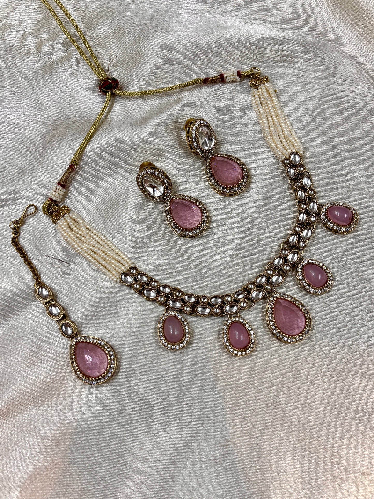 Traditional Indian Kundan Wedding Necklace