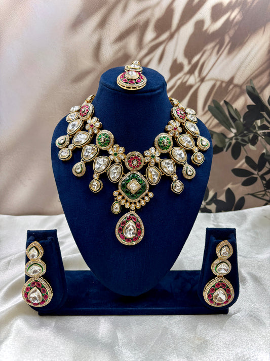 Ethnic Polki Kundan Choker Necklace – Wedding Collection