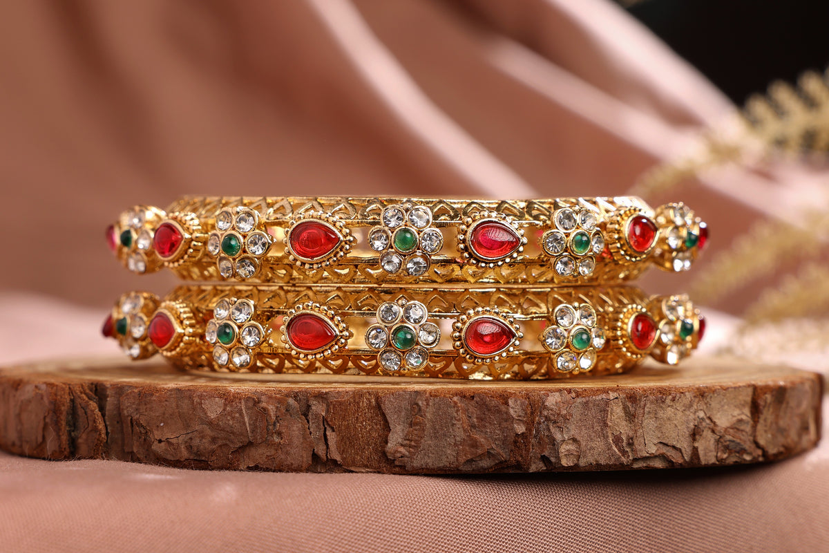 Polki Diamond Kada for Women