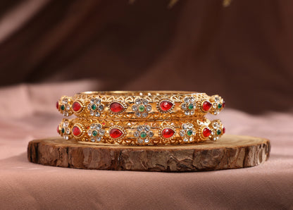 Polki Diamond Kada for Women