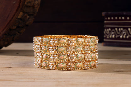 Elephant Designer Bangles for Women