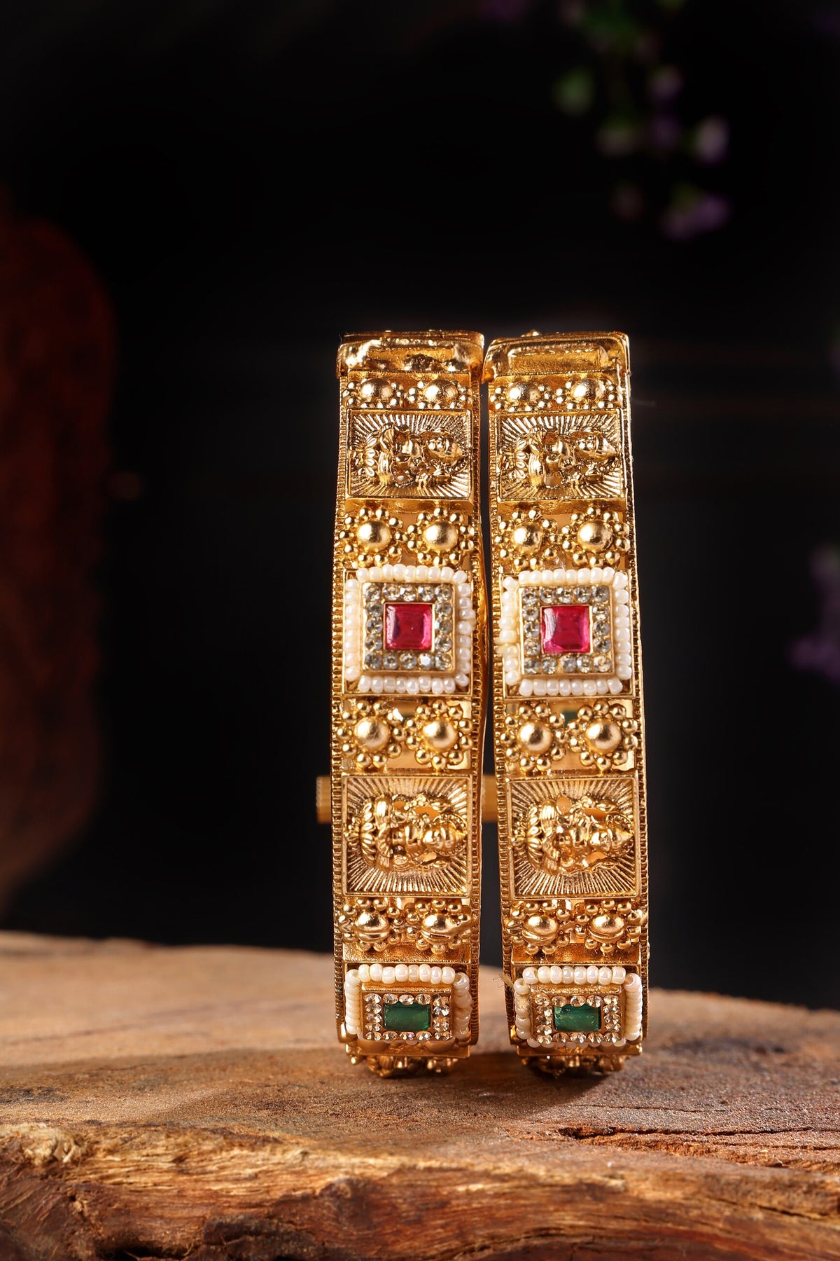 Antique Temple Openable Kada