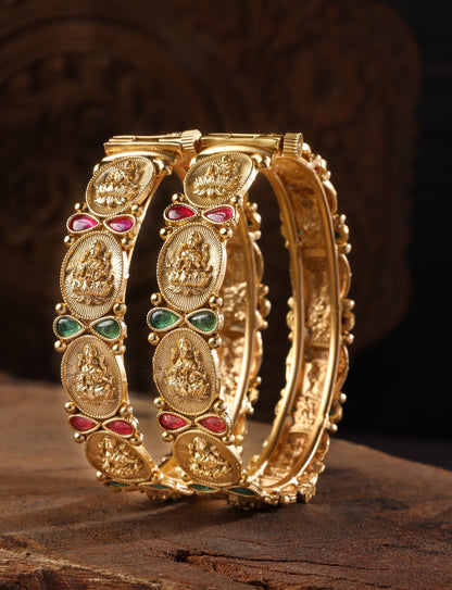 Antique Openable Temple Jewellery Kada