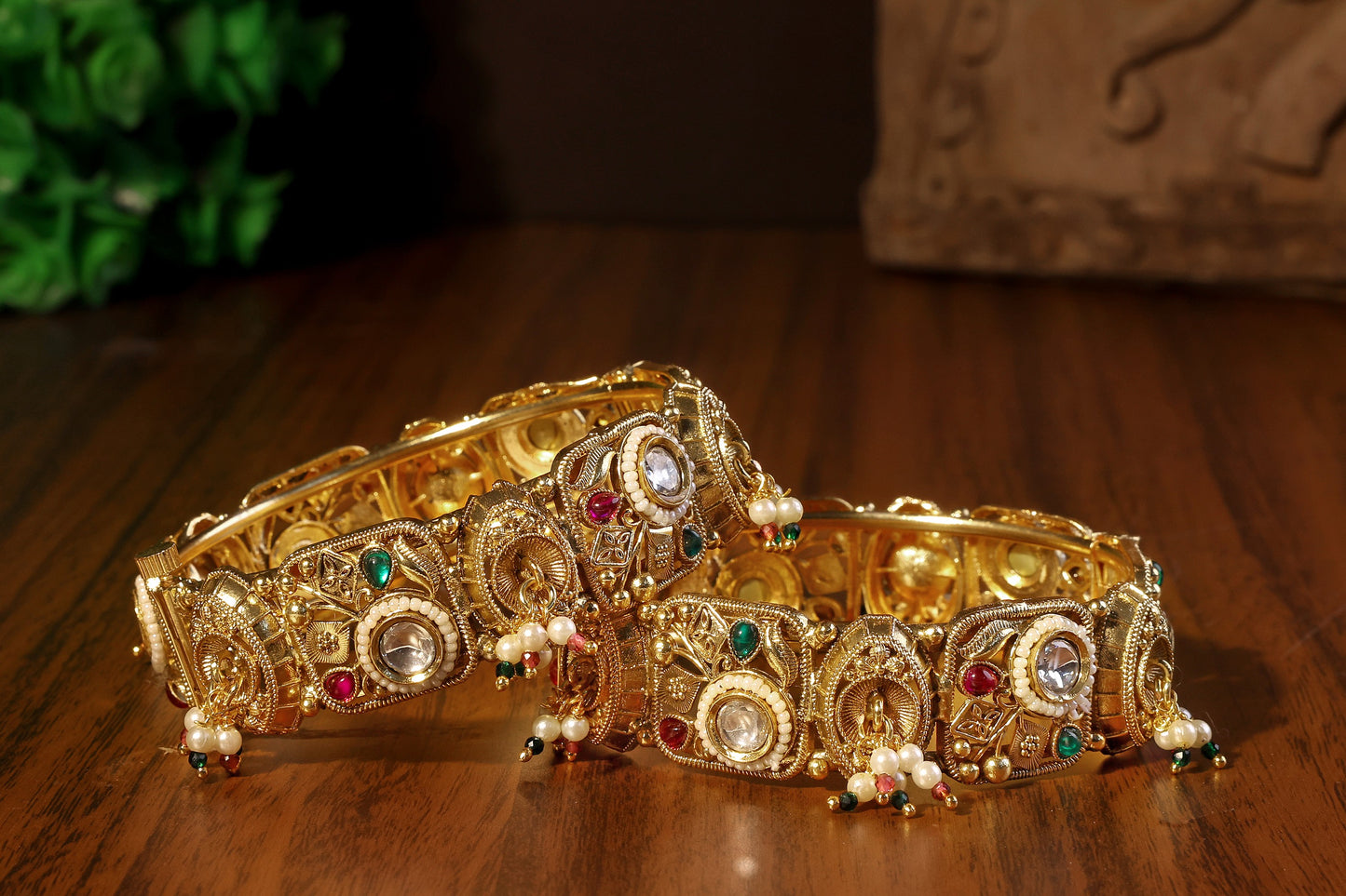 Heritage Kundan Kada Women