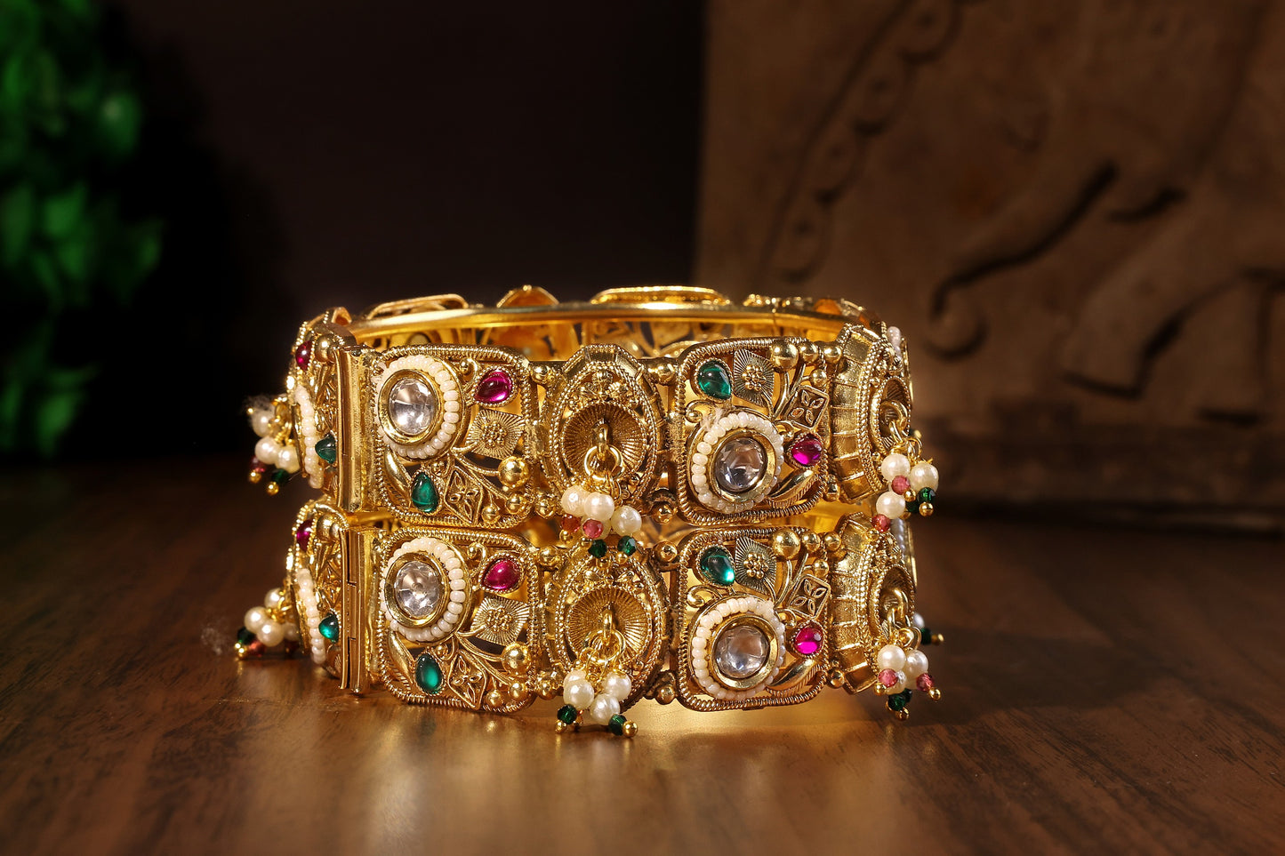 Heritage Kundan Kada Women