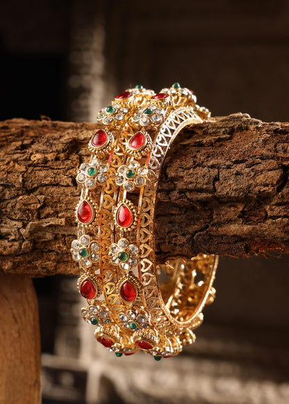 Polki Diamond Kada for Women