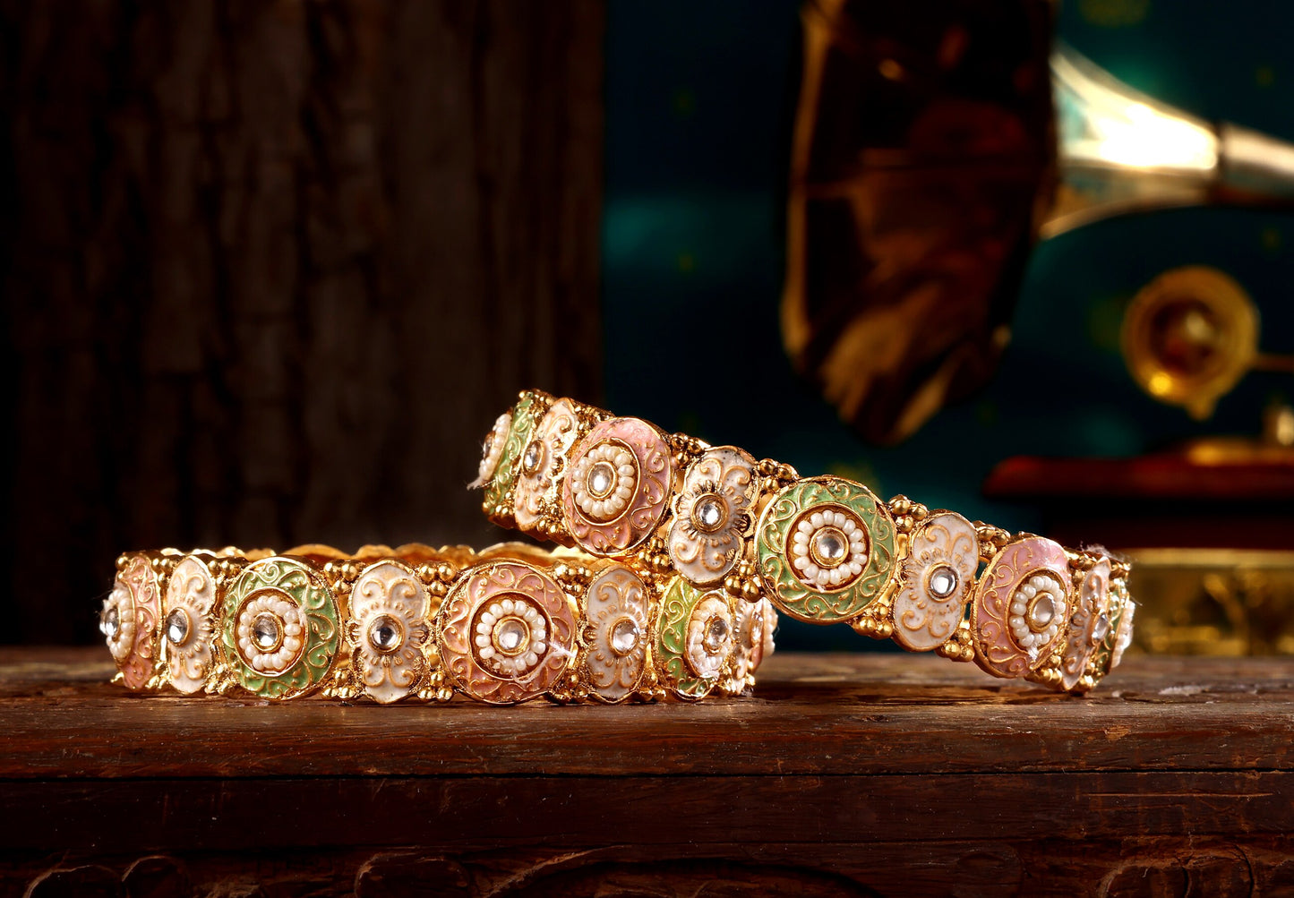 Pastel Pearl Kada for Women