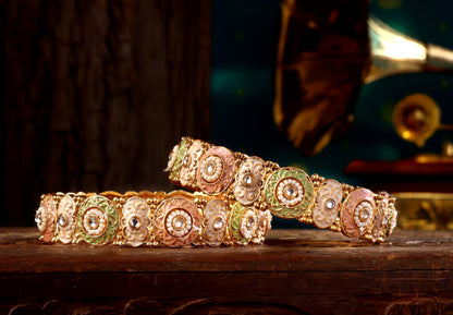 Pastel Pearl Kada for Women