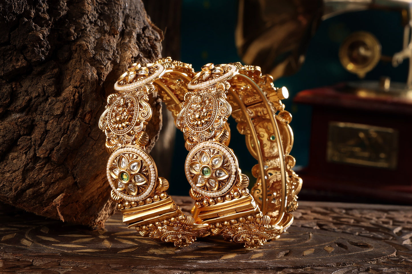 Temple Design Kada for Women