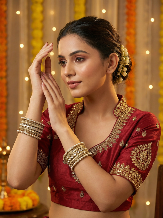 Bridal Antique Diamond Bangles