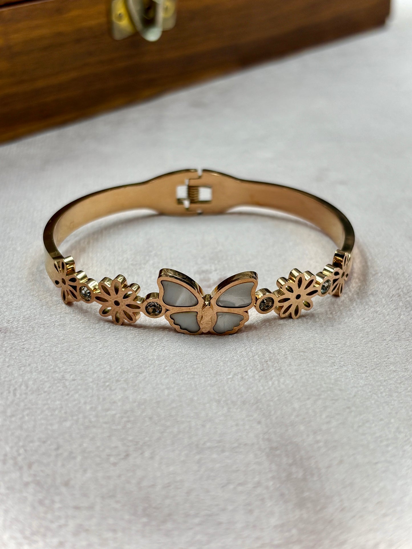 Elegant Rose Gold Chain Bracelet – Anti-Tarnish Finish