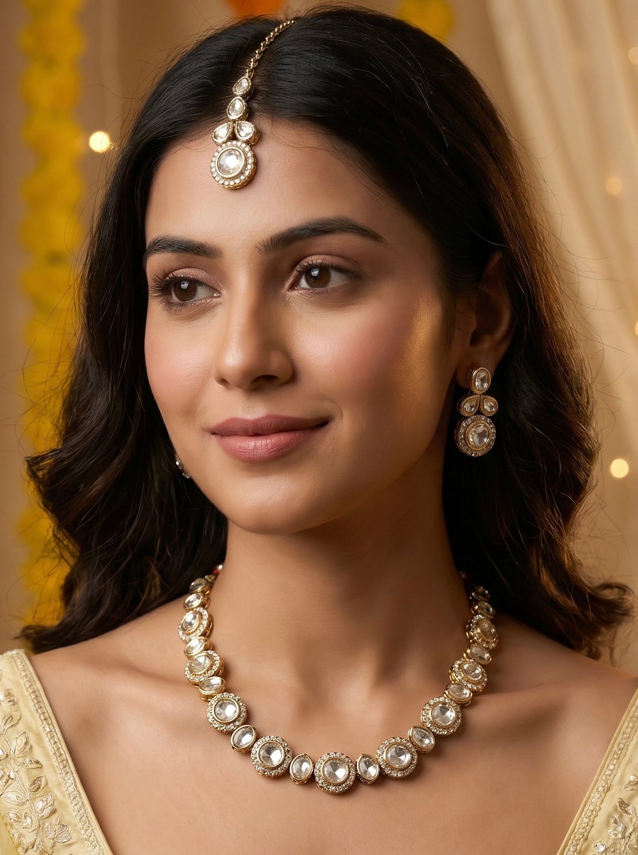 Kundan Jewellery Set