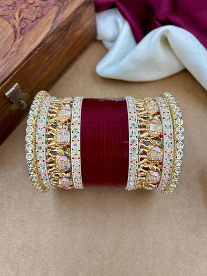 Traditional Temple Punjabi Chura