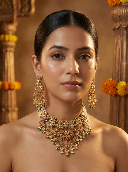 Traditional Indian Heritage Choker