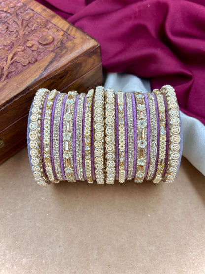 Velvet Bridal Bangles Set