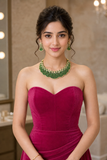 Designer Green Choker Necklace for Girls & Women