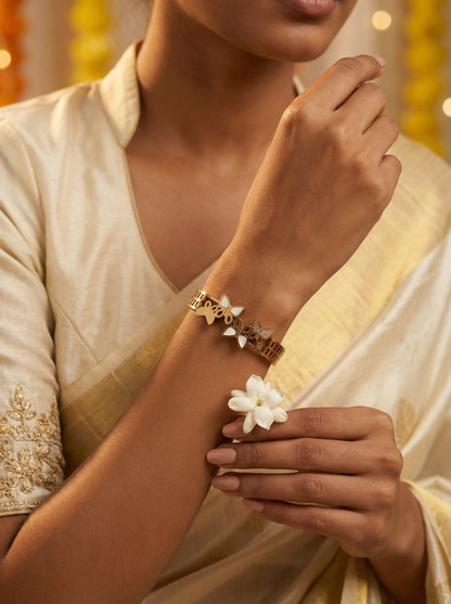 Forever Glow Rose Gold Anti-Tarnish Bracelet – Waterproof & Stylish
