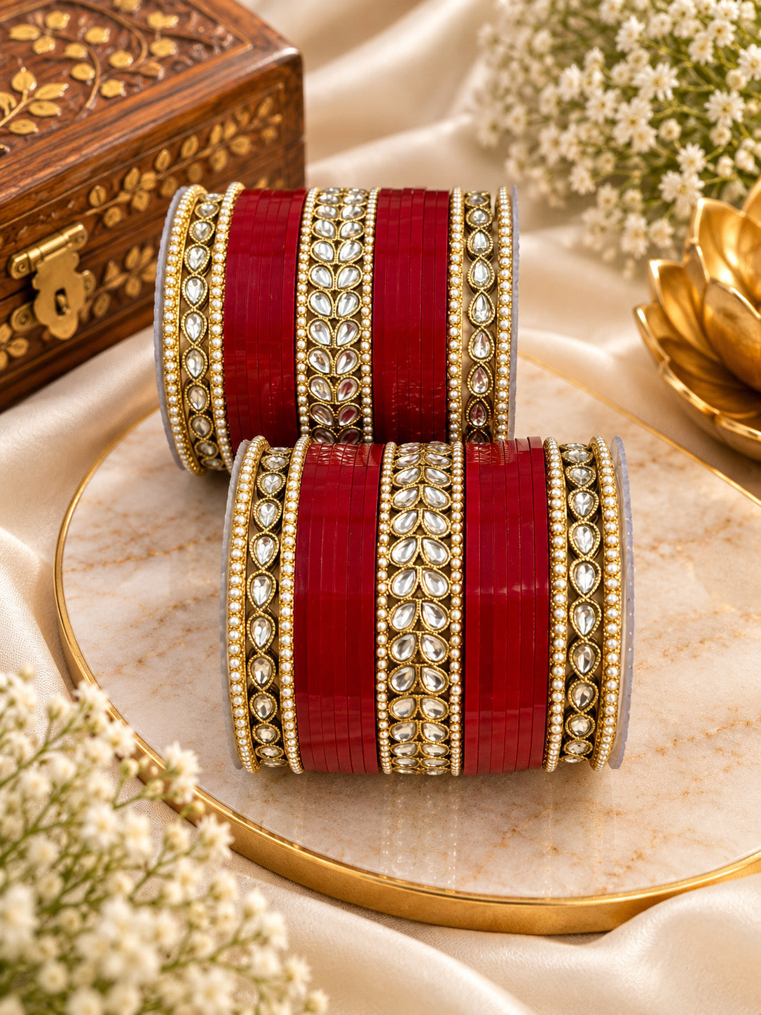 Antique Kundan Bridal Chuda