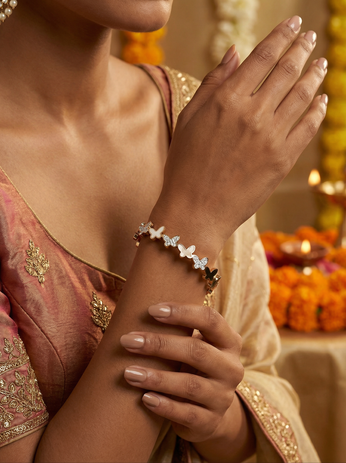 Rose Gold Bracelet for Women – Waterproof & Anti-Tarnish