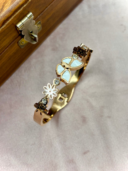 Elegant Rose Gold Chain Bracelet – Anti-Tarnish Finish