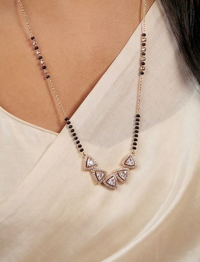 Rose Gold Mangalsutra for Women