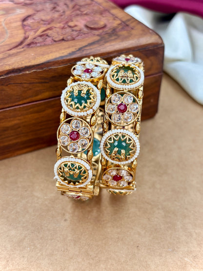 Royal Heritage Kada – Antique Finish Ethnic Kada