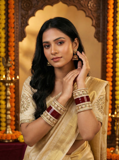 Traditional Temple Punjabi Chura