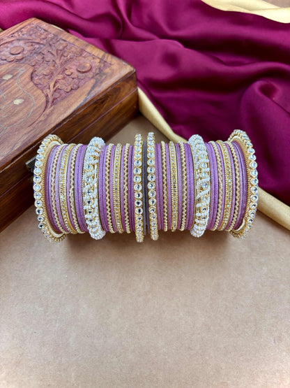 Ethnic Onion Pearl Kundan Set