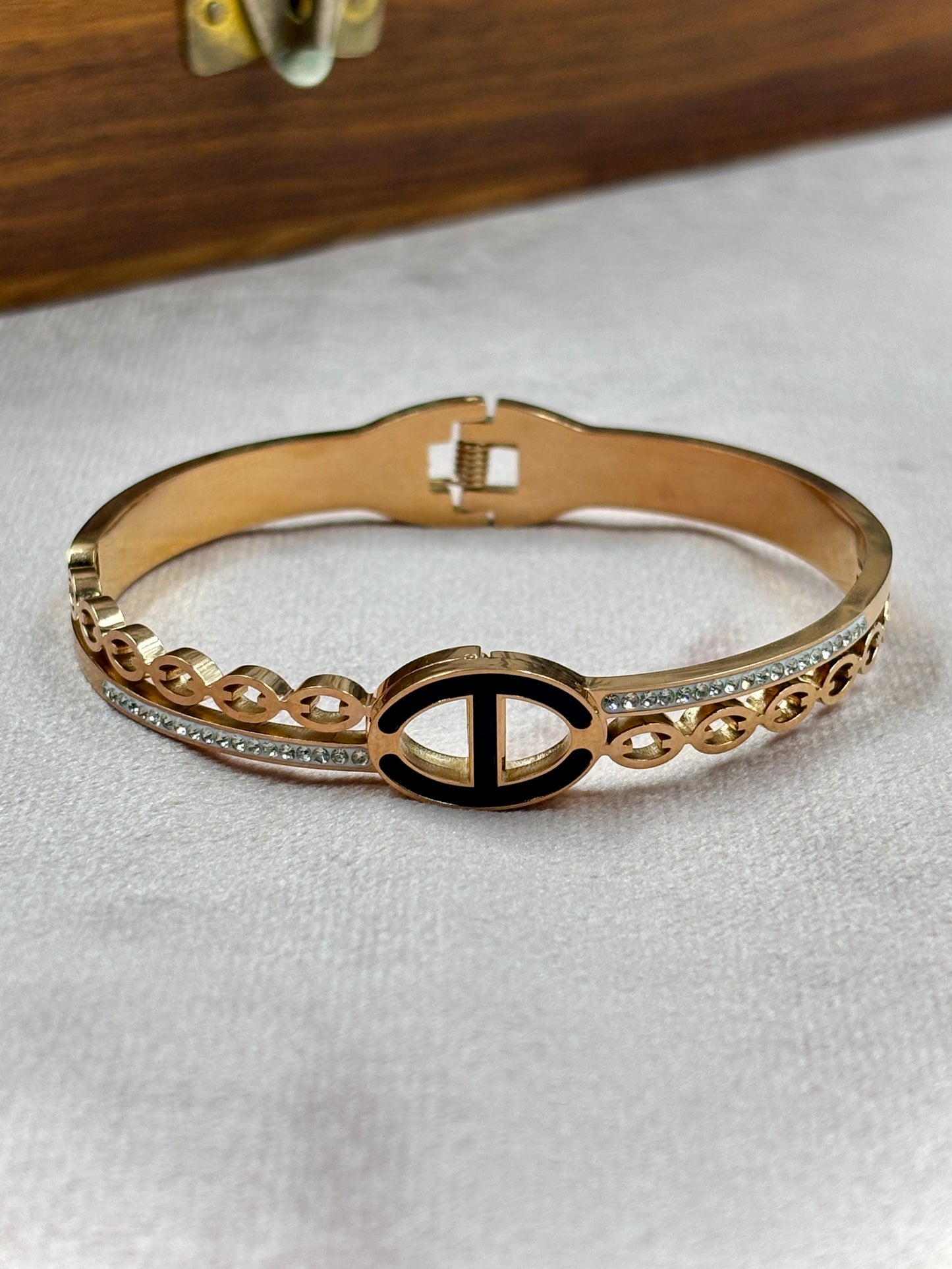 Rose Gold Stainless Steel Bracelet – Everyday Wear