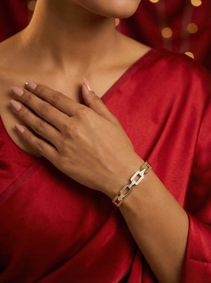 Waterproof Rose Gold Anti-Tarnish Bracelet – Perfect for Daily Wear