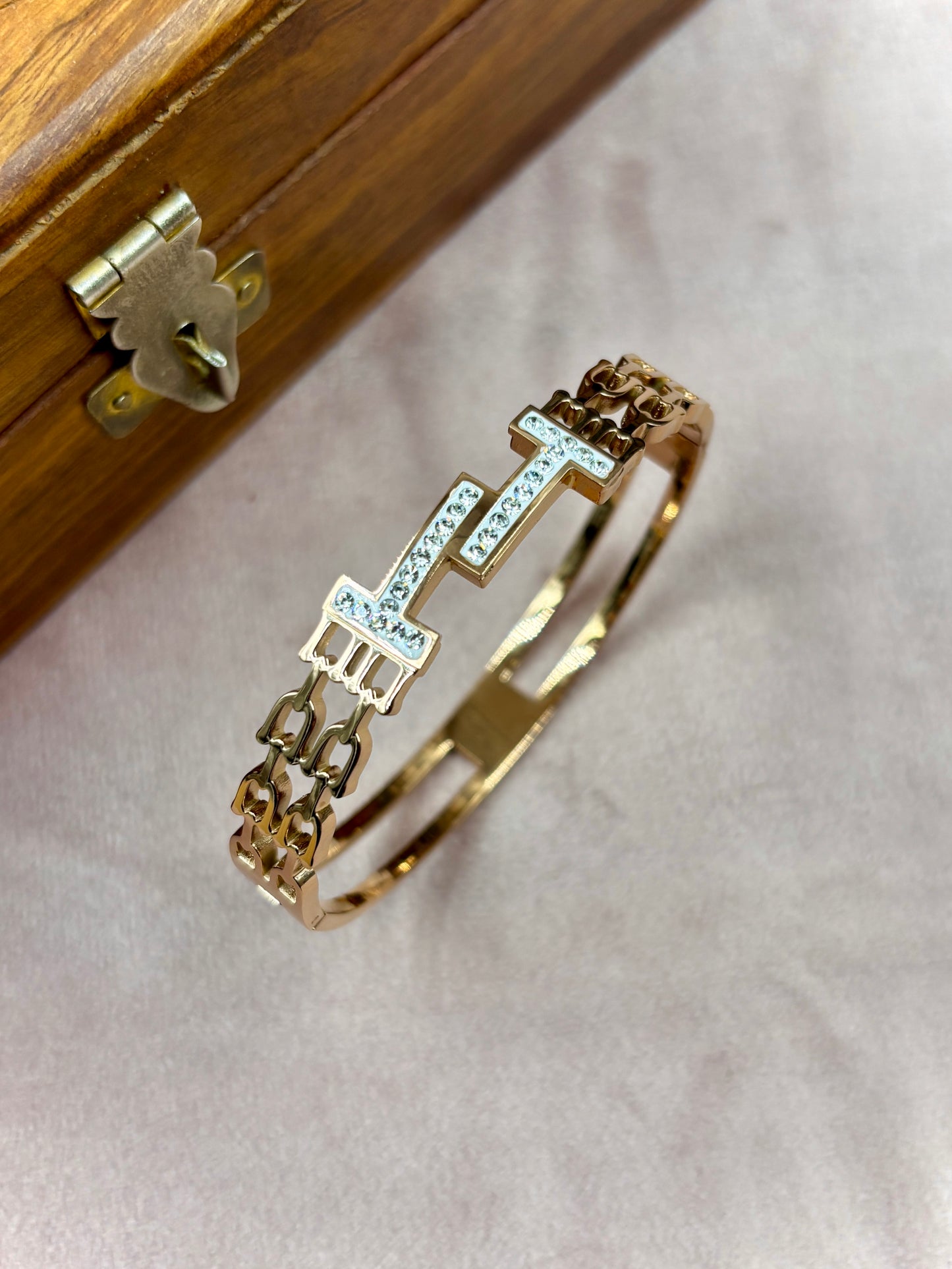 Anti-Tarnish Rose Gold Bracelet – Long-Lasting, Non-Fading Jewelry