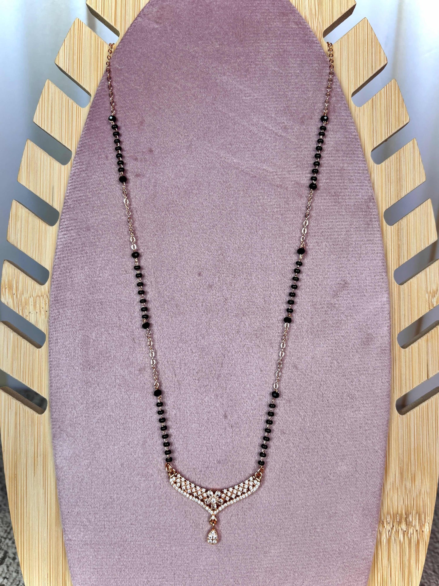 Modern American Diamond Mangalsutra for Women