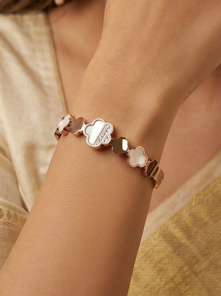 Anti-Tarnish & Waterproof Rose Gold Bracelet – Perfect Gift