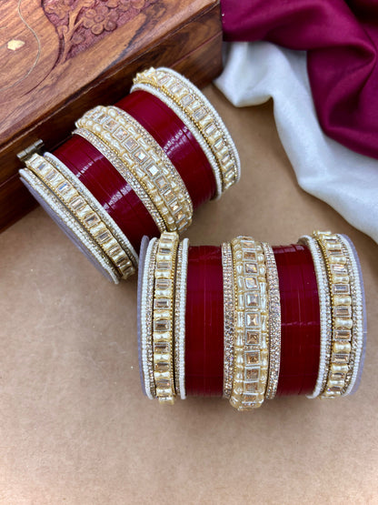 Designer Pearl Punjabi Bridal Chura