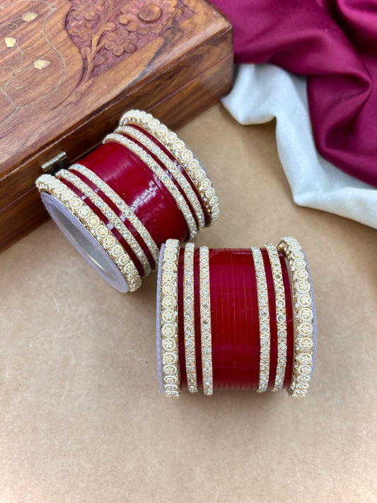 Ivory Pearl Punjabi Bridal Chura