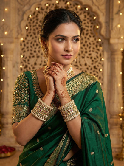 Ethnic Elephant Meenakari Bangle Set