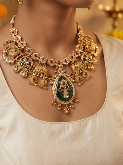 Heritage Temple Jewelry Necklace
