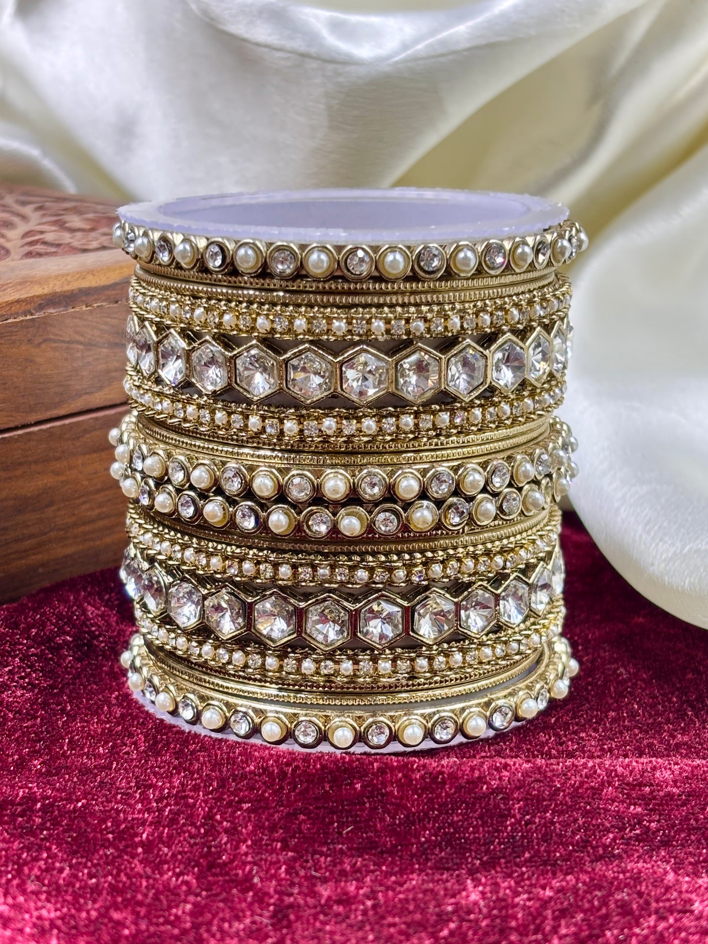 Bridal Antique Diamond Bangles