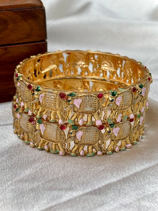 Ethnic Hathi Kada – Traditional Wedding Bangle