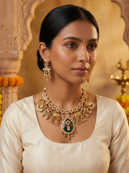 Heritage Temple Jewelry Necklace