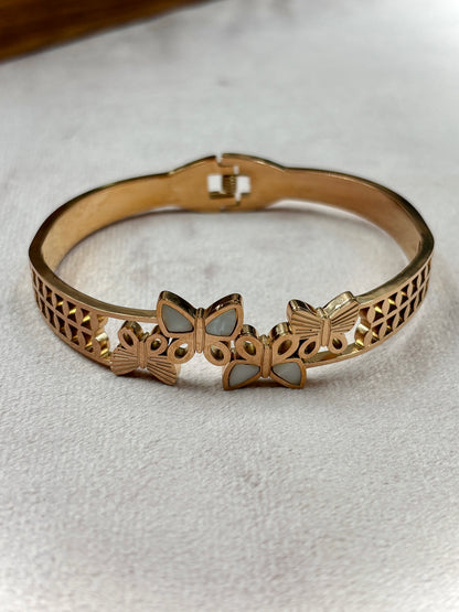 Forever Glow Rose Gold Anti-Tarnish Bracelet – Waterproof & Stylish